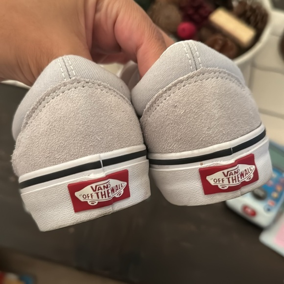 Vans Old Skool Low top sneakers. Grey and white. EUC. Size Men’s 5. - Picture 4 of 8